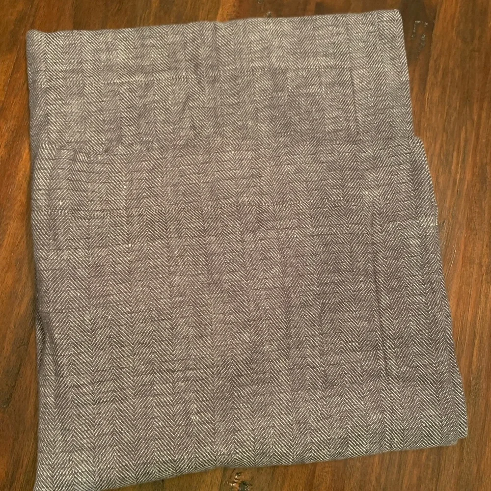 NEW Restoration Hardware Heathered Herringbone Euro Sham ( 3 Available )